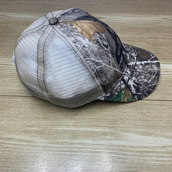 Chevrolet Mens Strap Back Camo Hunting Camp Cap Adjustable Hat Embroidered - Picture 8 of 16